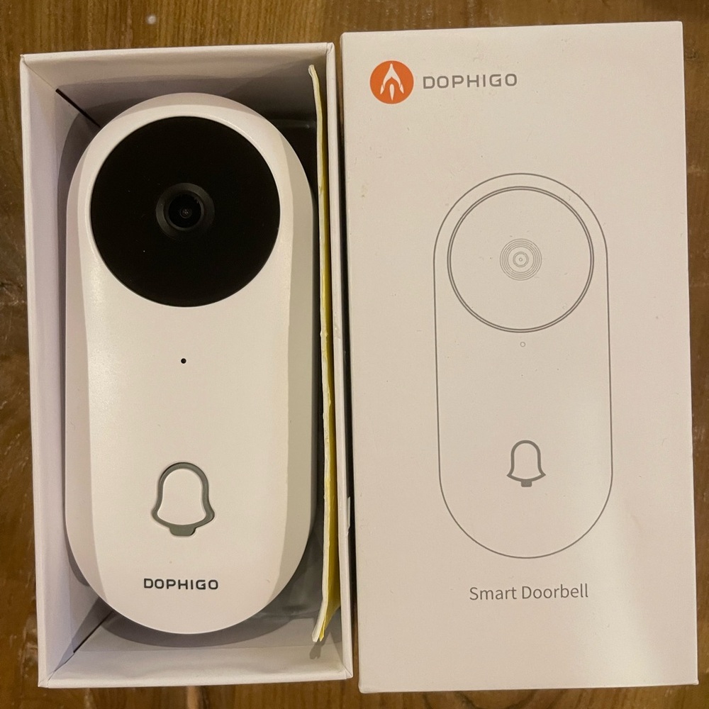 Dophigo Smart Wireless WiFi Doorbell HD Camera Video Intercom Home Security